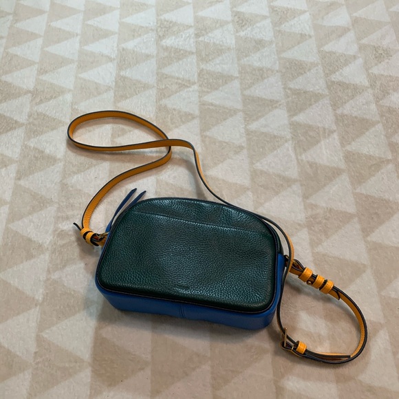 J. Crew Bags J Crew Devon Camera Bag Colorblock Calf Hair Poshmark